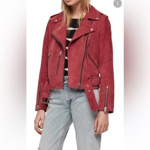 Allsaints suede jacket used, very good condition. See pictures